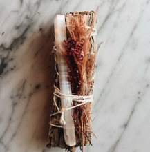 Load image into Gallery viewer, Healing Smudge Bundle, with Sage, Selenite, and Wildflowers