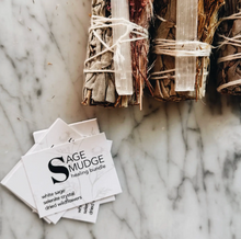 Load image into Gallery viewer, Healing Smudge Bundle, with Sage, Selenite, and Wildflowers