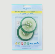 Load image into Gallery viewer, Cucumber Hydro-Soothing Spa, Cooling Eye Pads - 12 Pads