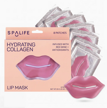Load image into Gallery viewer, Hydrating Collagen & Red Wine Hydrogel Lip Masks | 8 Pack