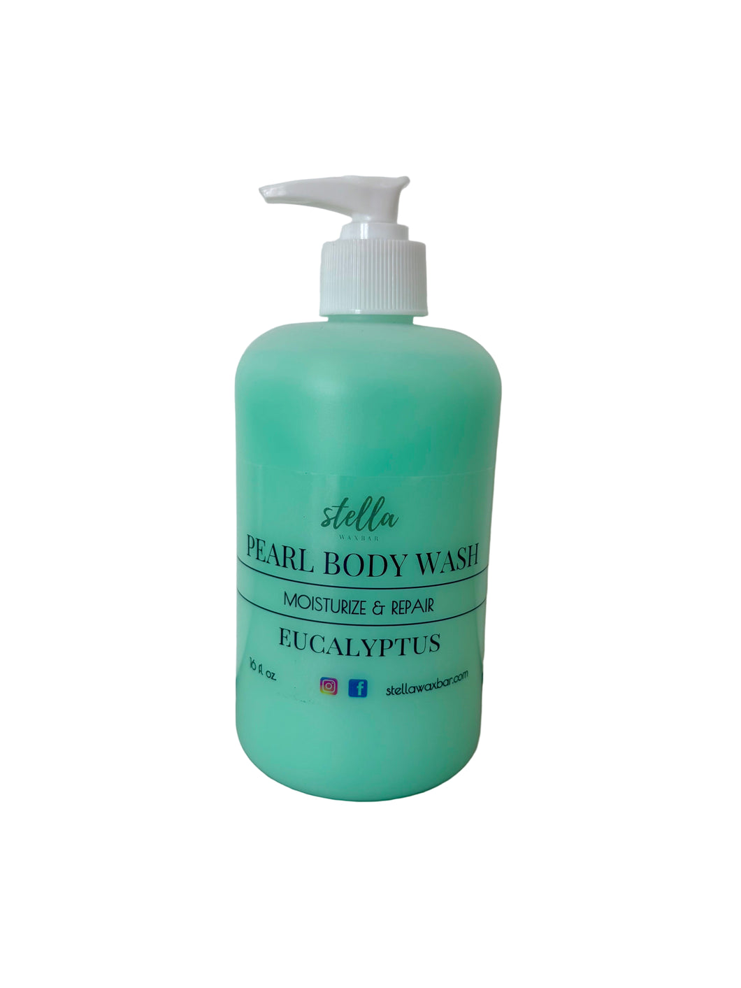 Pearlescent Pump Body Wash - Eucalyptus