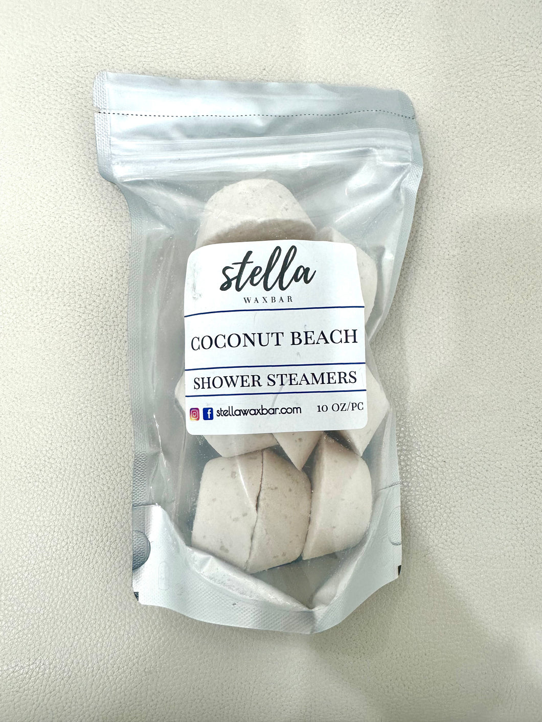 Coconut Beach Shower Steamer
