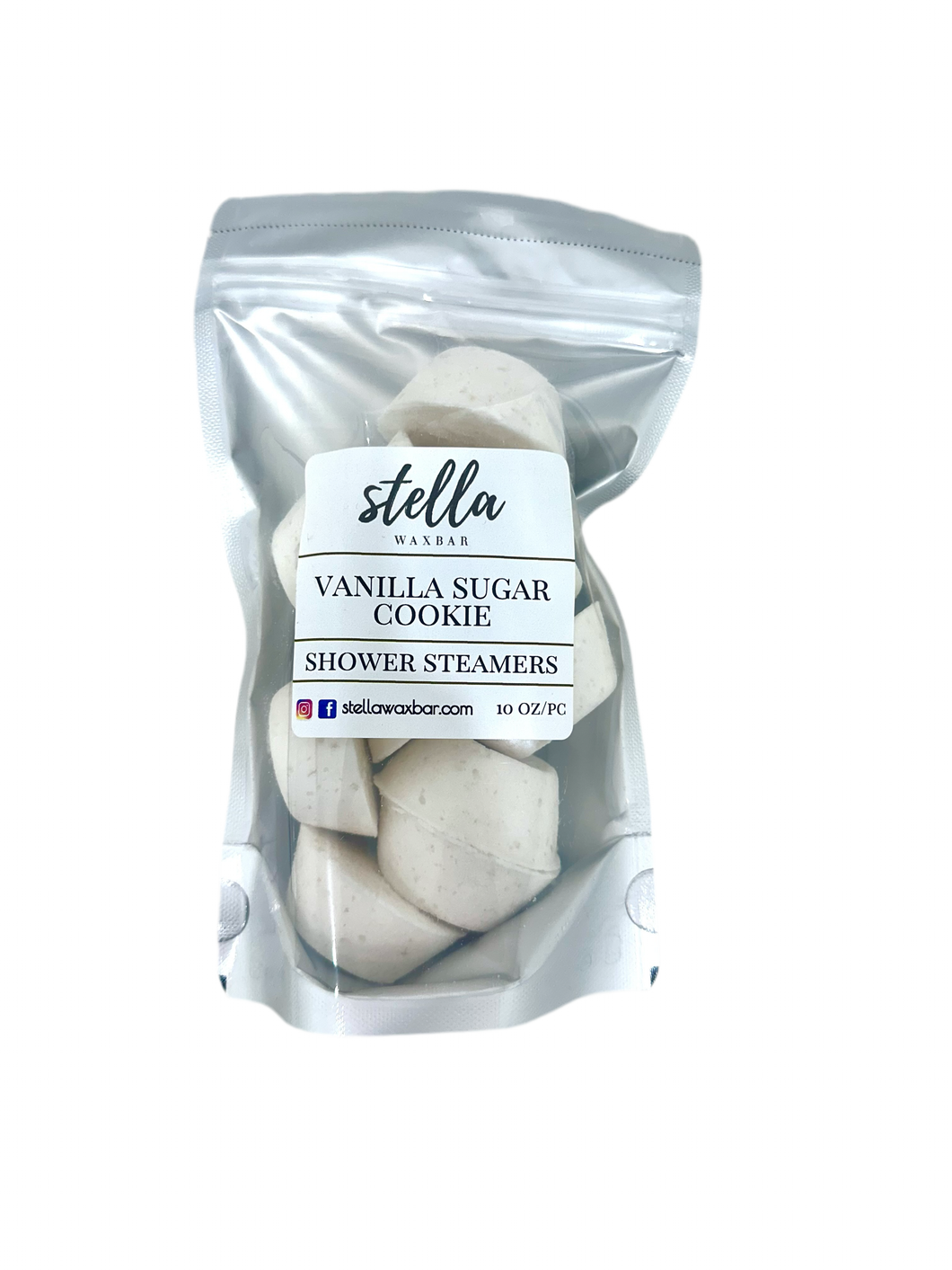 Vanilla Sugar Cookie Shower Steamers