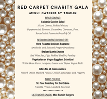 Load image into Gallery viewer, 5th annual Red Carpet Charity Gala VIP Ticket
