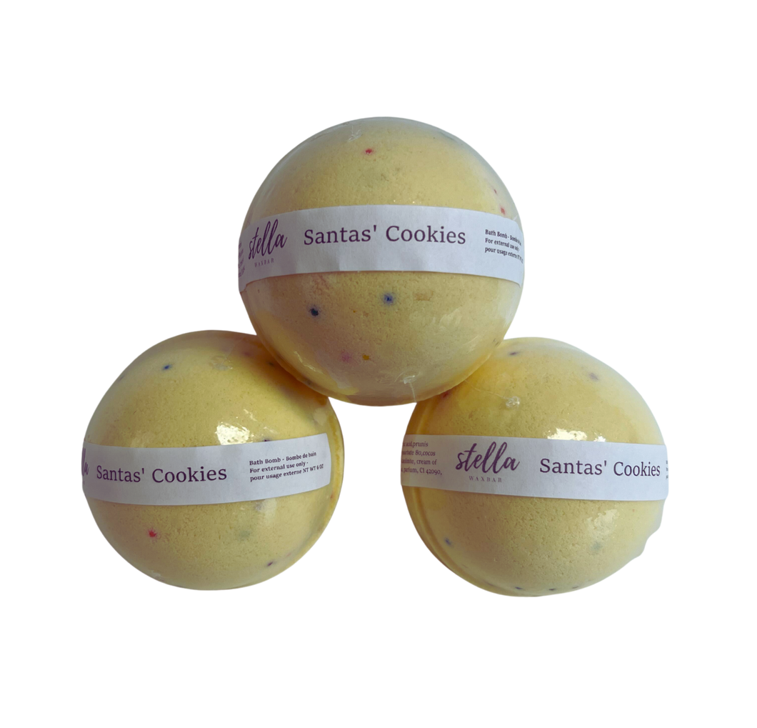 Santa’s Cookies Bath Bomb