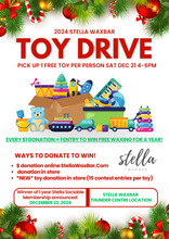 Load image into Gallery viewer, 2024 Stella WaxBar Toy Drive (enter for your chance to win free waxing for a YEAR!)
