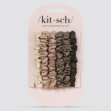 Load image into Gallery viewer, Ultra Petite Satin Scrunchies - 6 Pack
