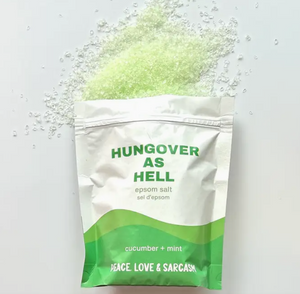 Hungover As Hell Epsom Salt Bath Soak