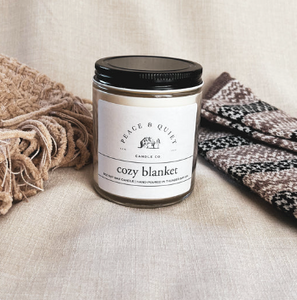 8oz Candle - Cozy Blanket