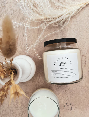 16oz Candle - Milk & Honey