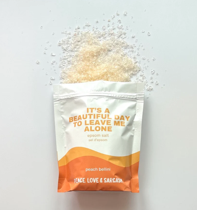 It's a Beautiful Day to Leave Me Alone Epsom Salt Bath Soak