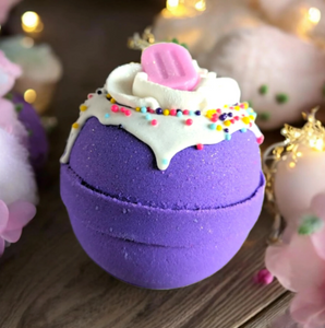 Grape Popsicle Bath Bomb