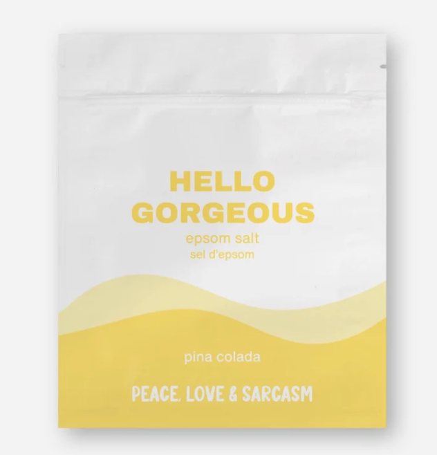 Hello Gorgeous Epsom Salt Bath Soak