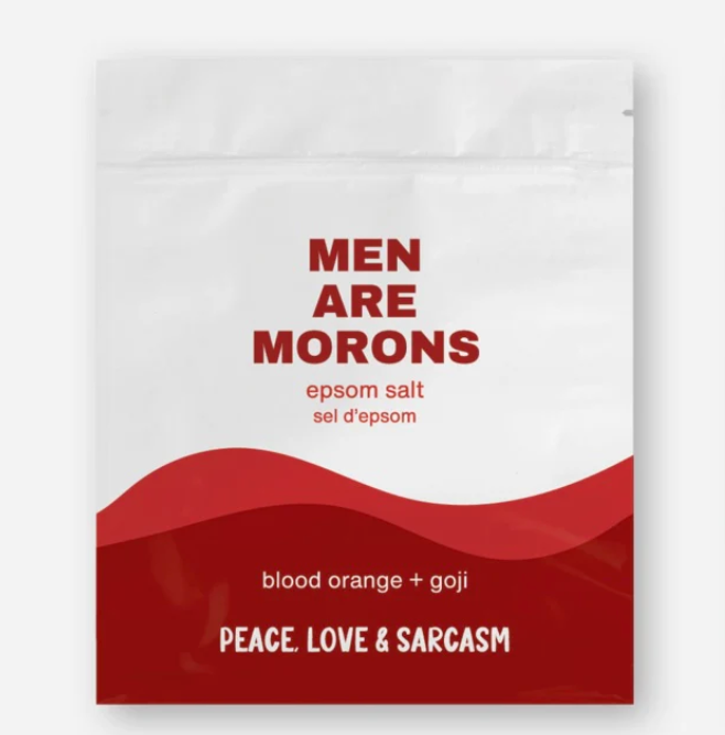 Men are Morons Epsom Salt Bath Soak