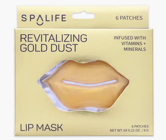 Revitalizing Gold Dust Hydrogel Lip Mask (6 pcs)
