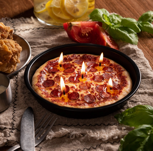 Realistic Pizza Candle