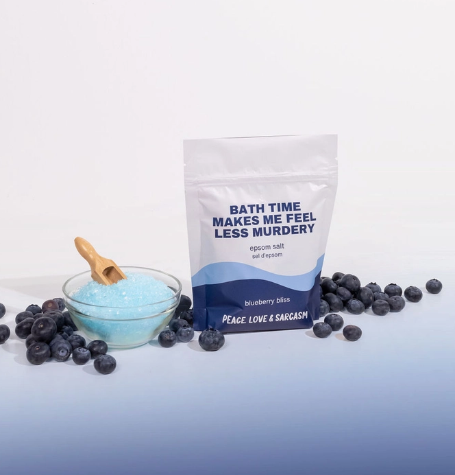 Bath Time Makes Me Feel Less Murdery Epsom Salt Bath Soak