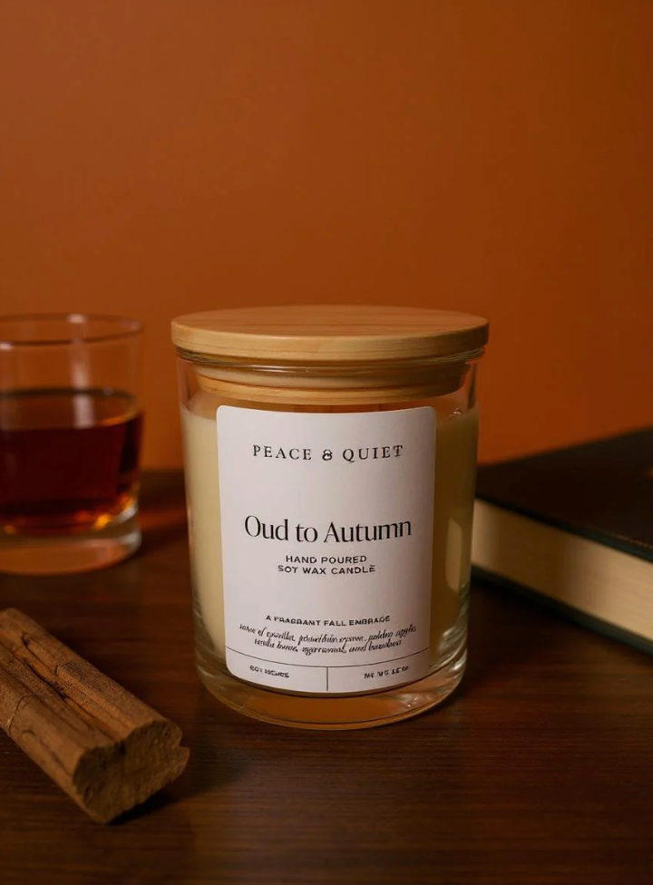 8oz Oud to Autumn Candle
