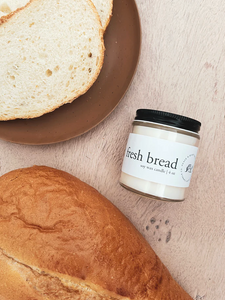 12oz Fresh Bread Candle (Wooden Lid)