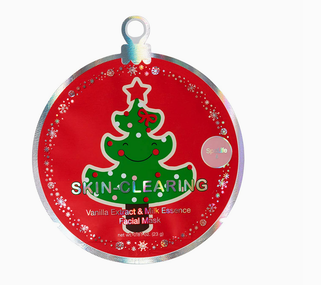 Skin Clearing Red Ornament Mask