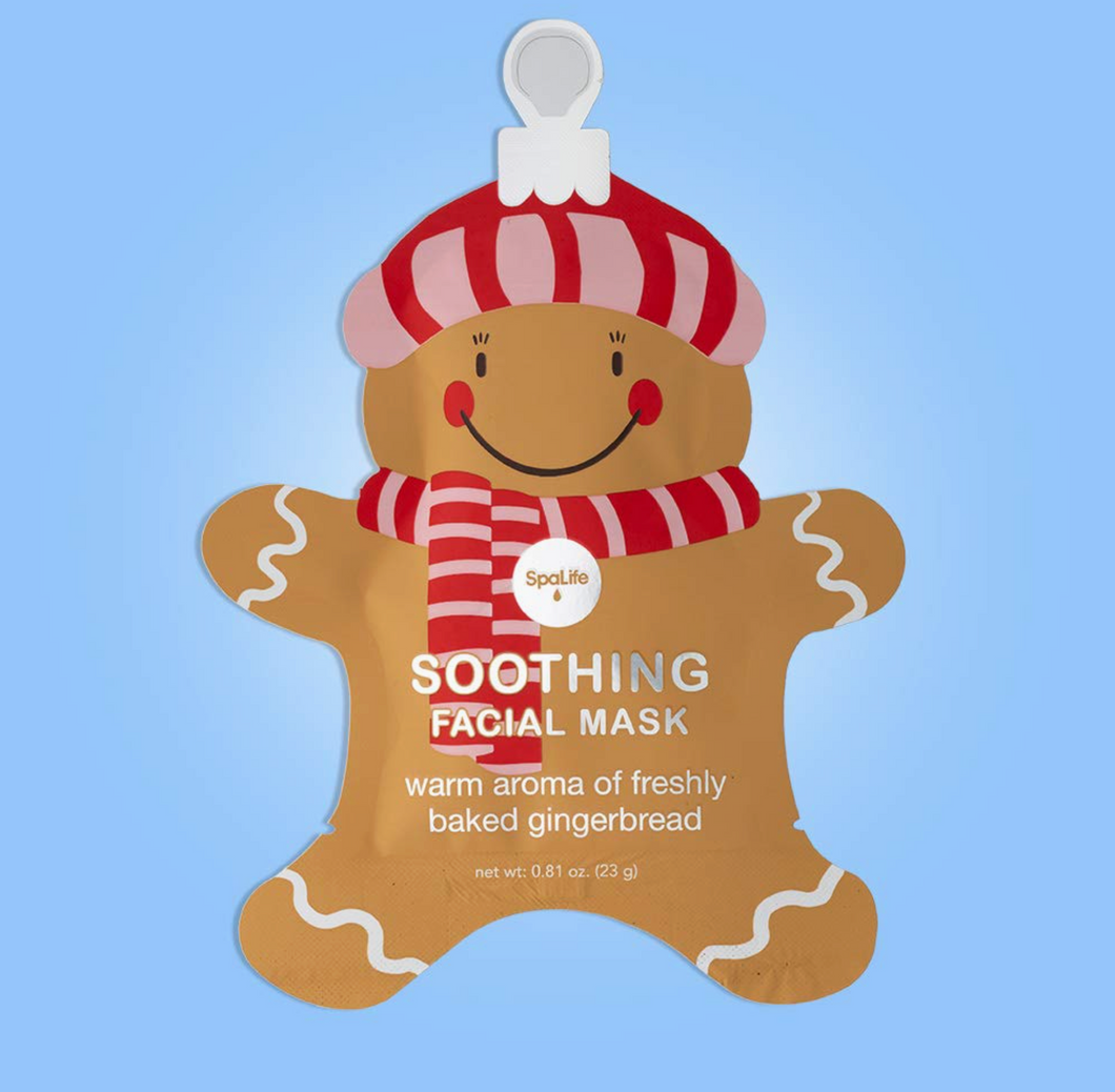 Gingerbread Face Mask