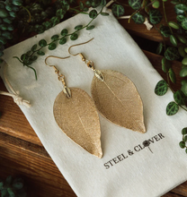 Load image into Gallery viewer, Steel &amp; Clover Earrings
