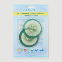 Load image into Gallery viewer, Cucumber Hydro-Soothing Spa, Cooling Eye Pads - 12 Pads
