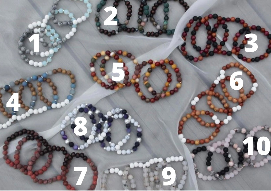 NH Designs Handmade- Diffuser Bracelets