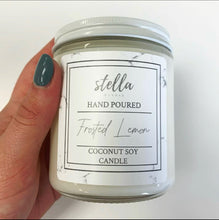 Load image into Gallery viewer, 8oz Candle - Frosted Lemon

