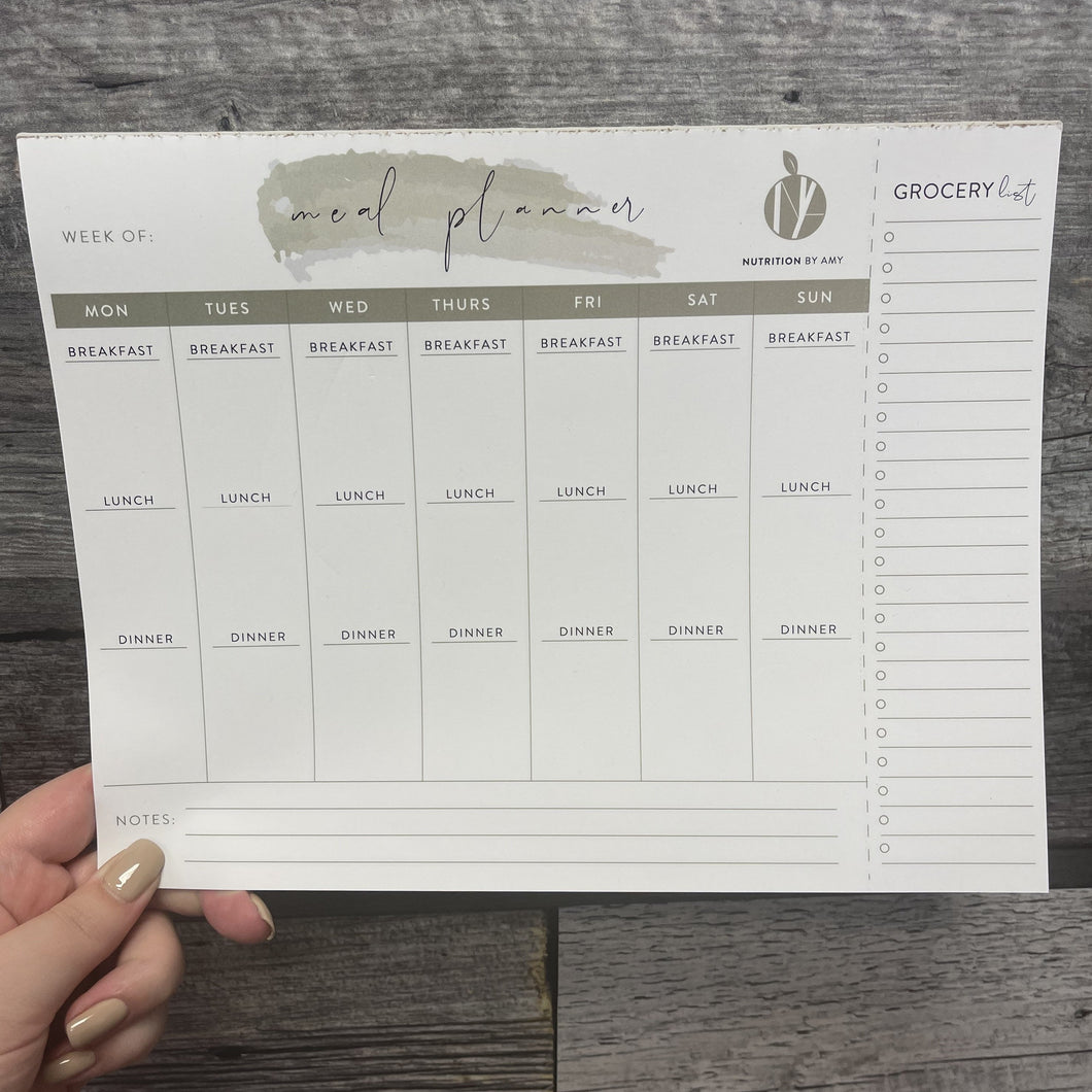 6 Month Meal Planner - Nutrition By Amy