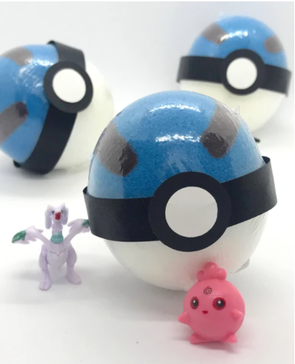 Pokemon Bath Bomb- TOY INSIDE!