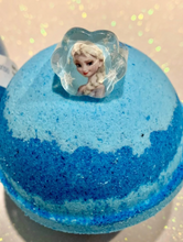 Load image into Gallery viewer, Frozen Elsa &amp; Anna Bath Bomb- JEWELRY INSIDE!
