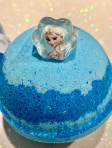 Frozen Elsa & Anna Bath Bomb- JEWELRY INSIDE!