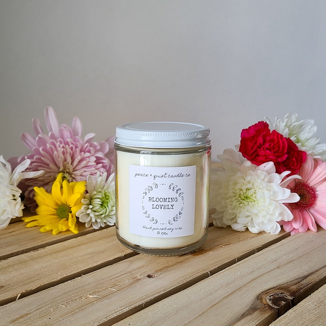 Blooming Lovely Soy Wax Candle